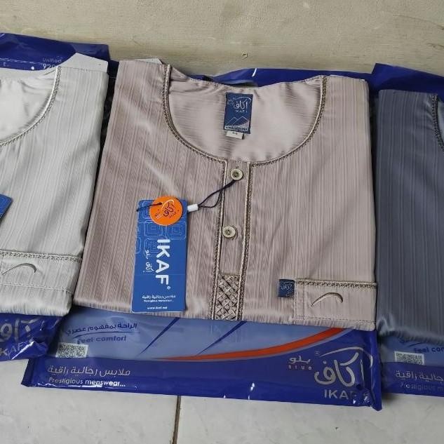 Terbaru Laris, Jubah Ikaf Saudi - Abu Muda/ Jubah Oblong/ Gamis Oblong/ Gamis Ikaf
