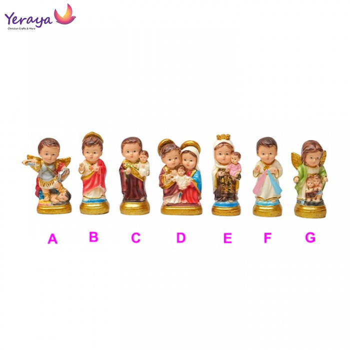 Aneka Patung Pajangan Kecil - Patung Kudus Kecil / Mini - Patung Yesus