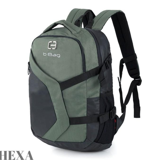 Tas Ransel Bodypack Backpack Laptop Pria Kerja Original Distro Hijau