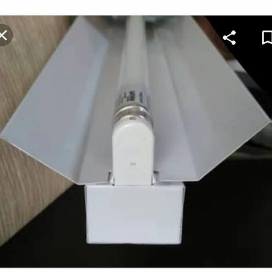 Kap Lampu TKO 1x36 watt / Kap Lampu TL TKO 1x36watt se led philips