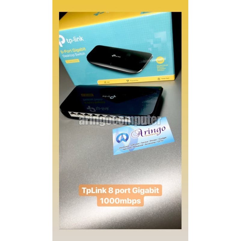 TPLink Switch 8 Port Gigabit SG1008D