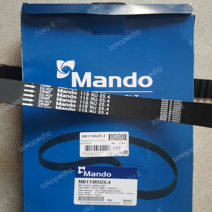 Timing belt hyundai trajet cvvt facelift