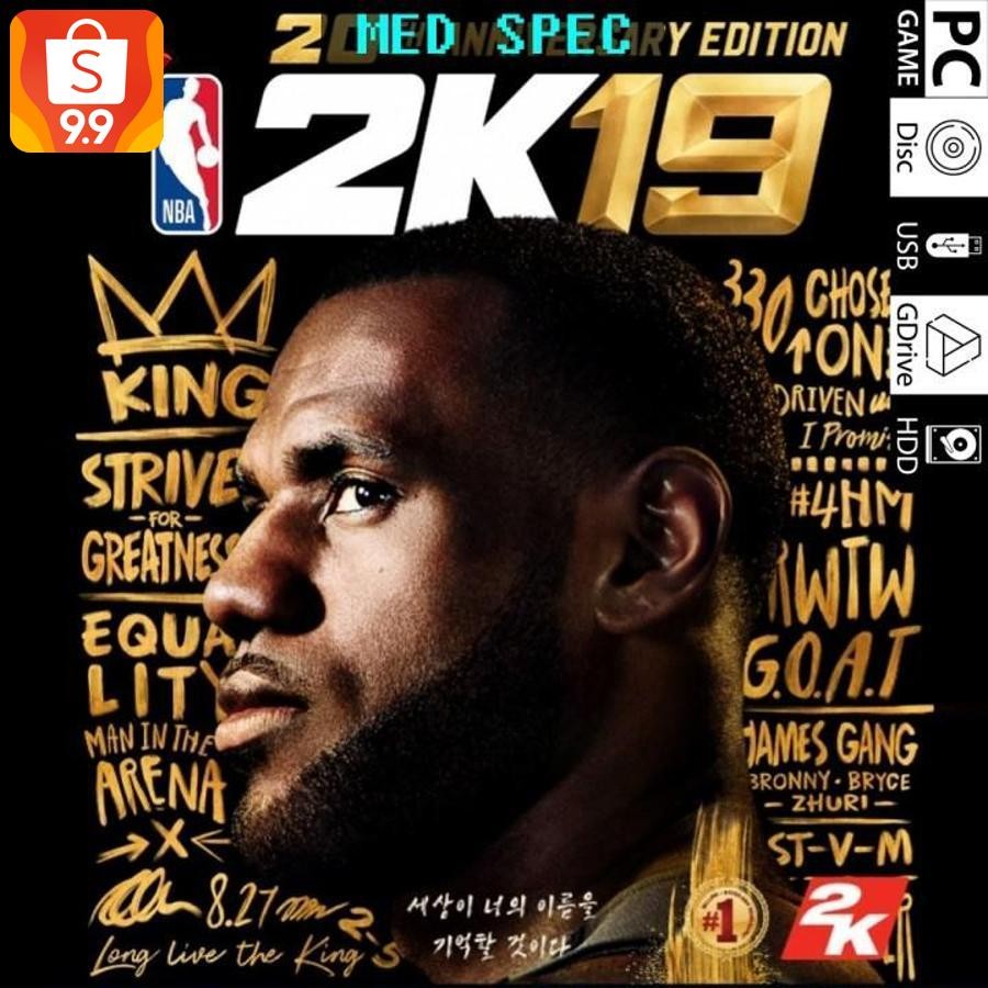 nba 2k19 20th anneversary edition pc full version/game pc game/games pc games beli 2 free 1