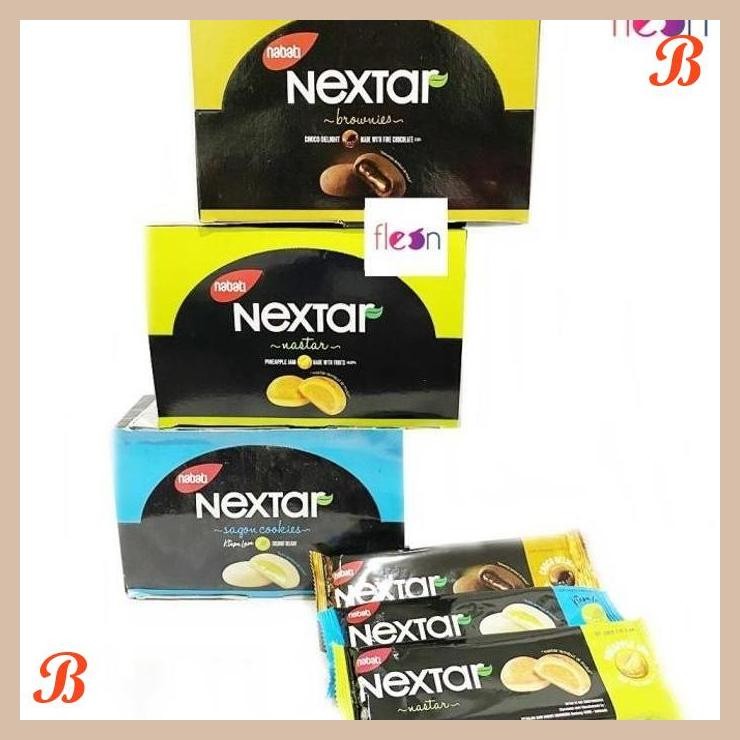 

| NS | NEXTAR NABATI NASTAR COOKIES / CHOCO BROWNIES (ISI 10 PCS)