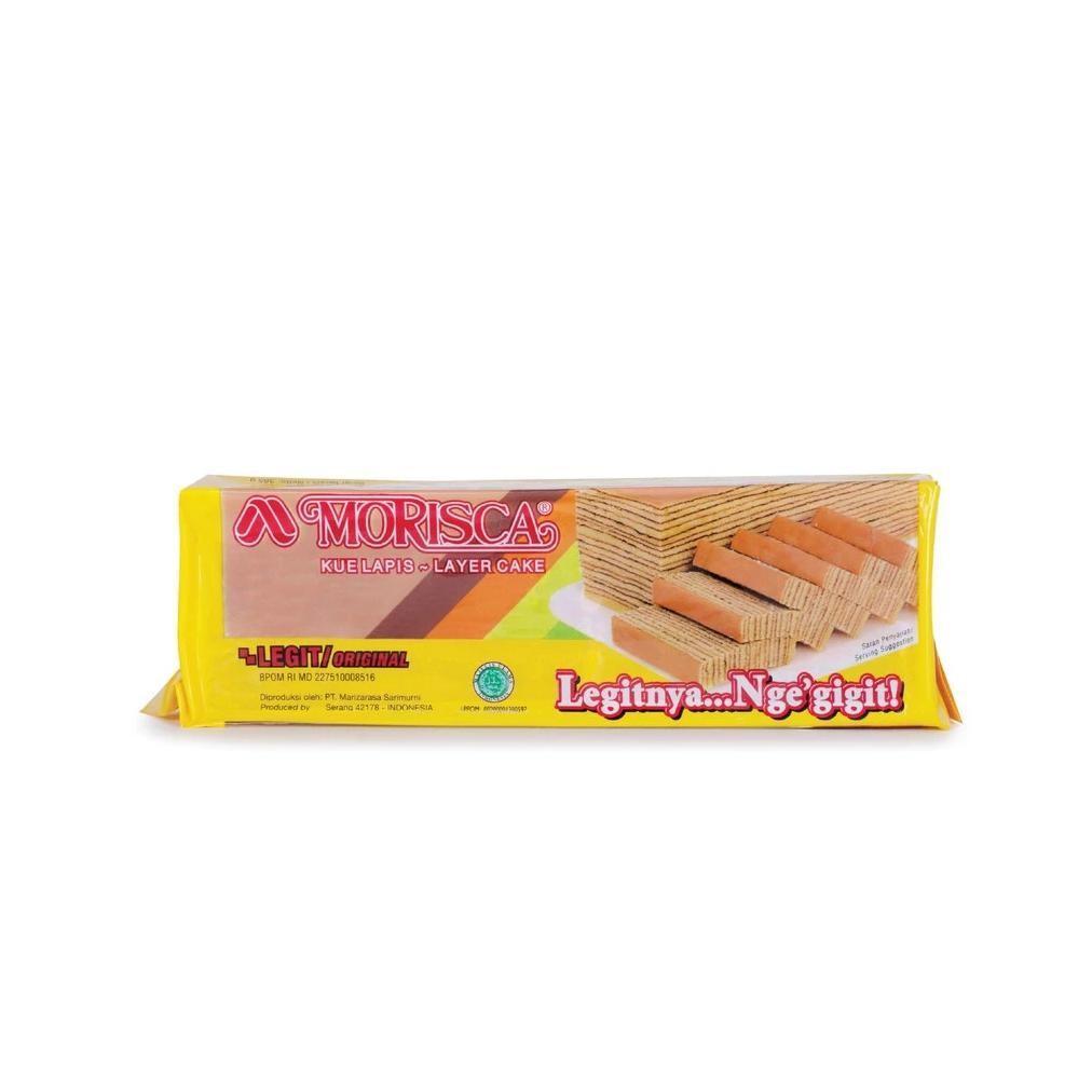 

SALE Morisca Kue Lapis Legit Original 365gr - Layer Cake Siap Saji -79