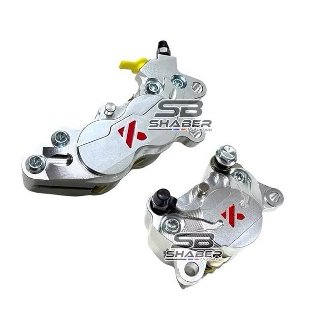 Ready  Kaliper Ktc Kytaco Depan Belakang Universal Crm + Kn01 V2 Nmax,Pcx,Xmax,R15 V2 V3,R25,Ninja 1