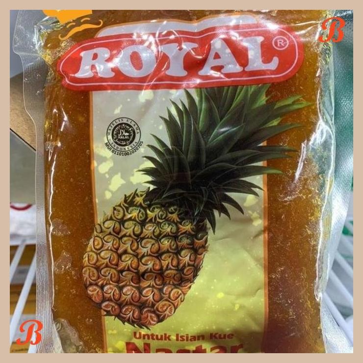 

| NS | SELAI NASTAR NANAS 500GR ROYAL PINEAPPLE JAM ISIAN NASTAR FILLING