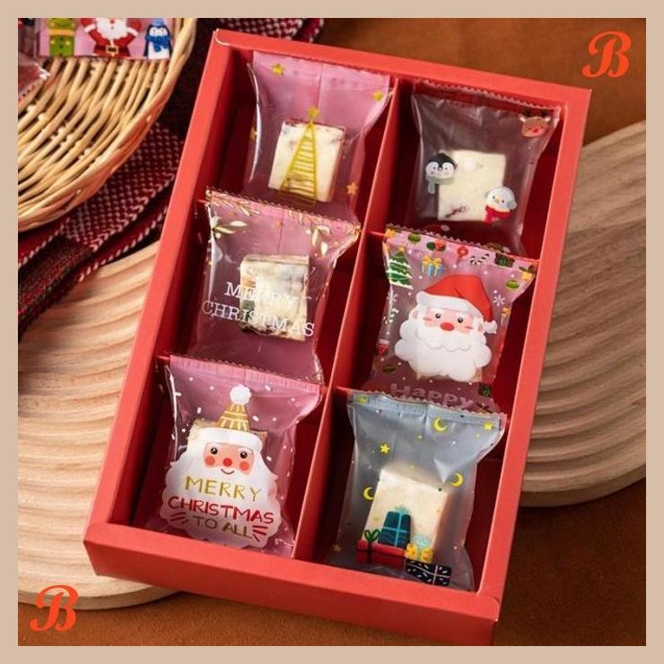

| NS | PLASTIK SEALER NASTAR COOKIES LUCU SANTA CHRISTMAS 7X10