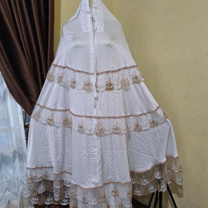 Diskon Mukena Sutra Silky Uragiri Premium / Mukena Sutra Silky Mewah