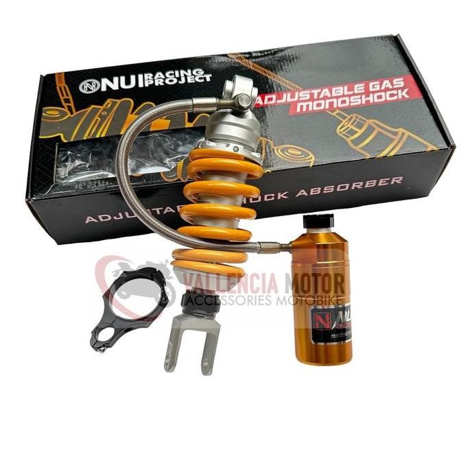 Ready  Monoshock Vixion Tabung Pisah Nui Racing Originals