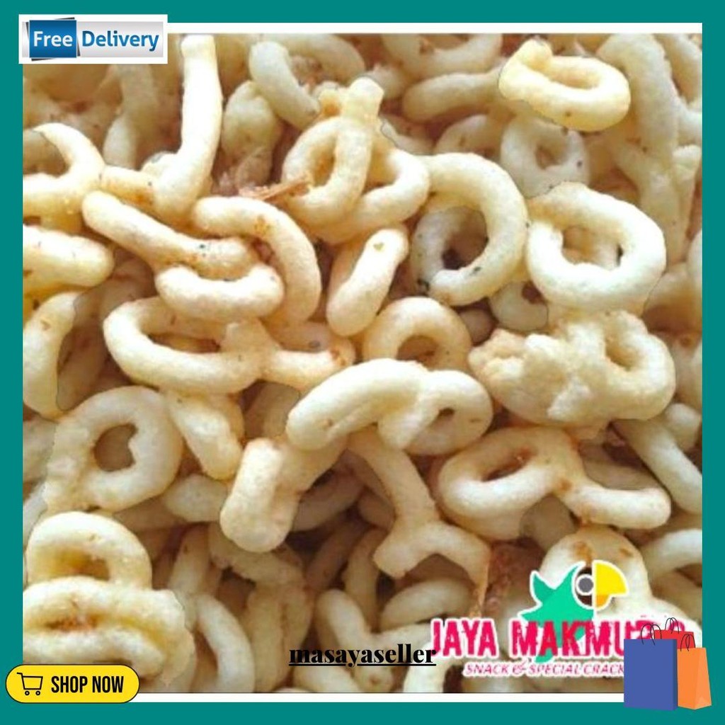 

1Kg Lanting Udang Original Khas Borobudur Termurah Banget