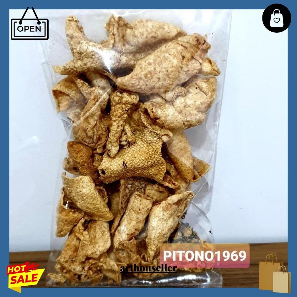 

Keripik Kulit Ikan Raos Alam 50Gr Terlaris