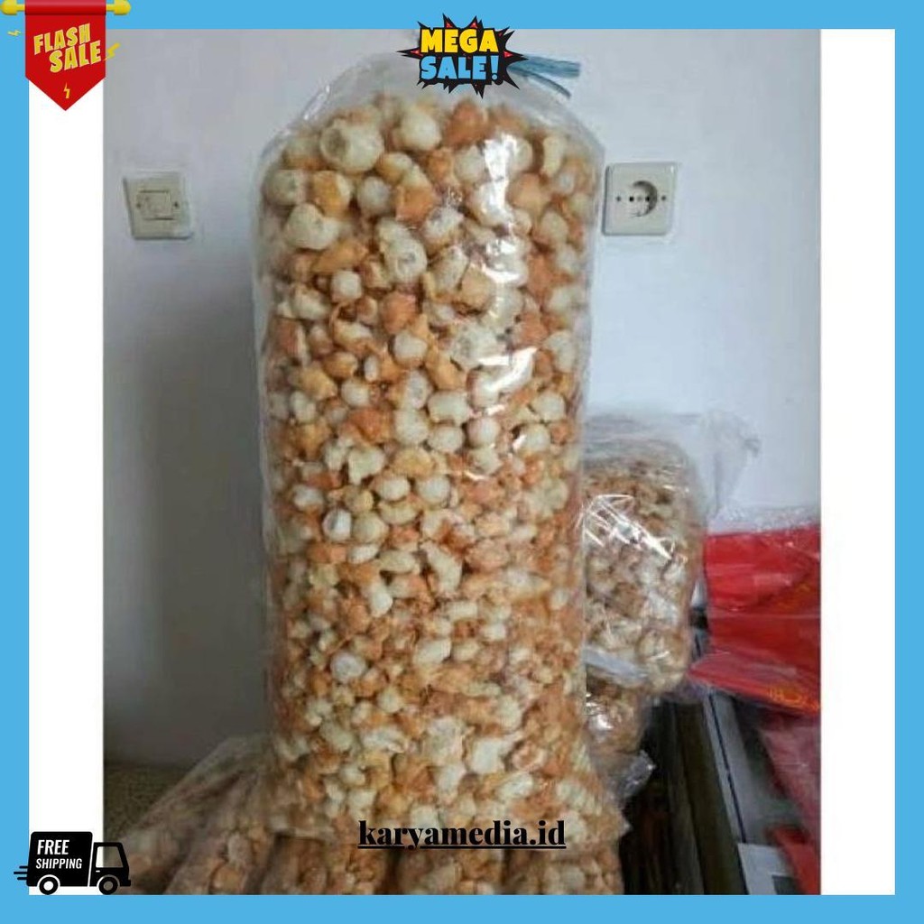 

Siomay Mini Kering Gurilem 1Kg Gratis Ongkir