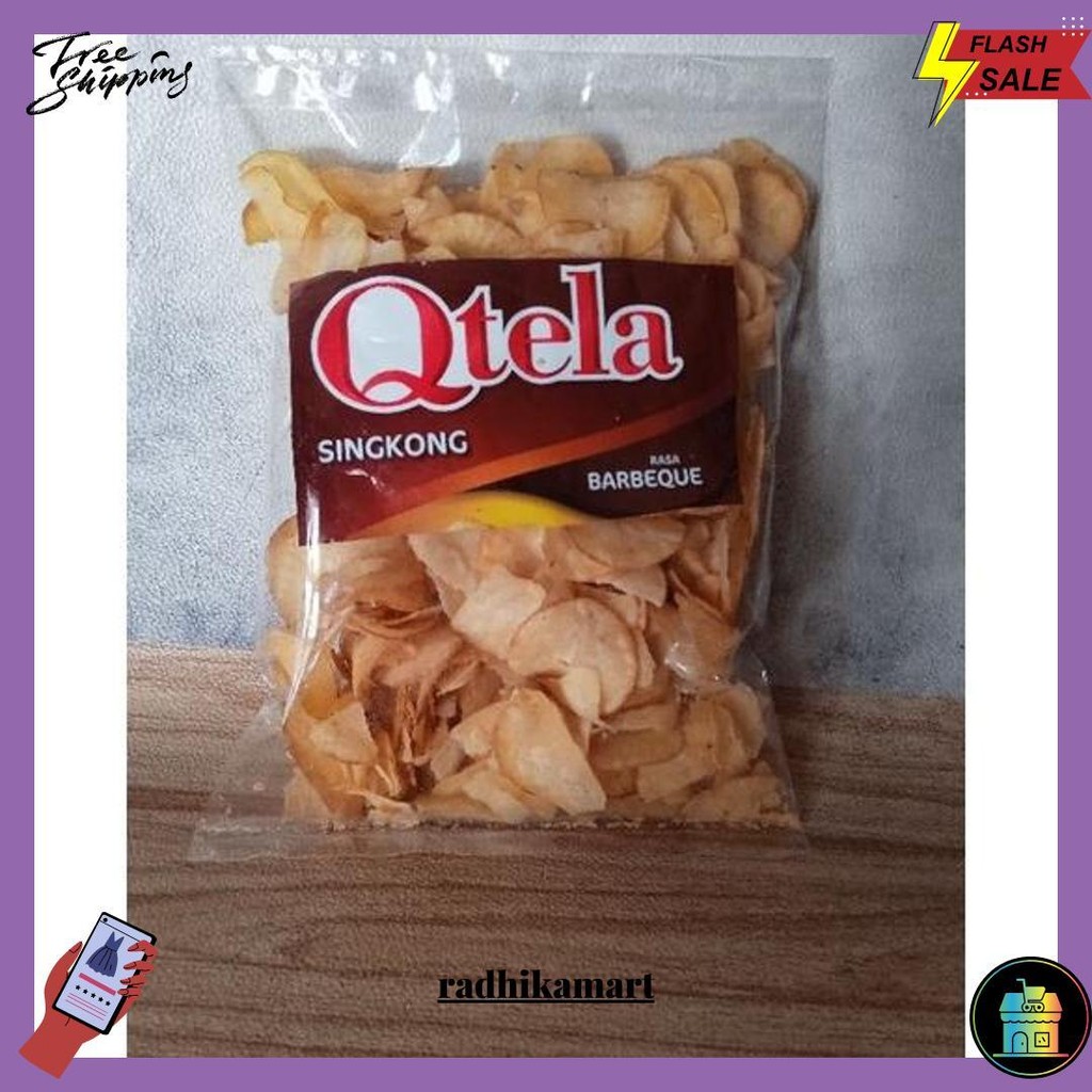 

Qtela Keripik Singkong Snack 250 Gram Cod