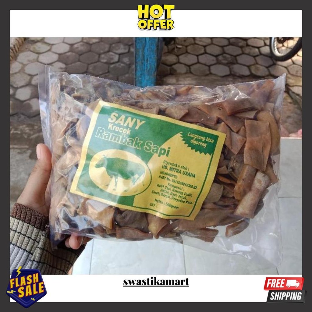 

Rambak Sapi Pritilan Kulit Impor/Berat 500Gr Termurah Banget