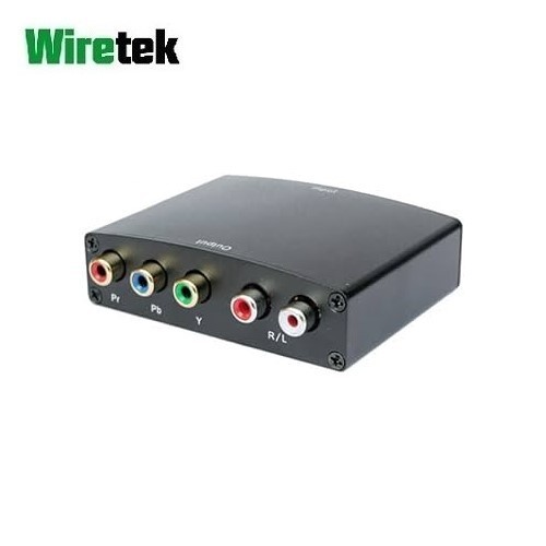 HDMI to Component Ypbpr+RL Audio Converter