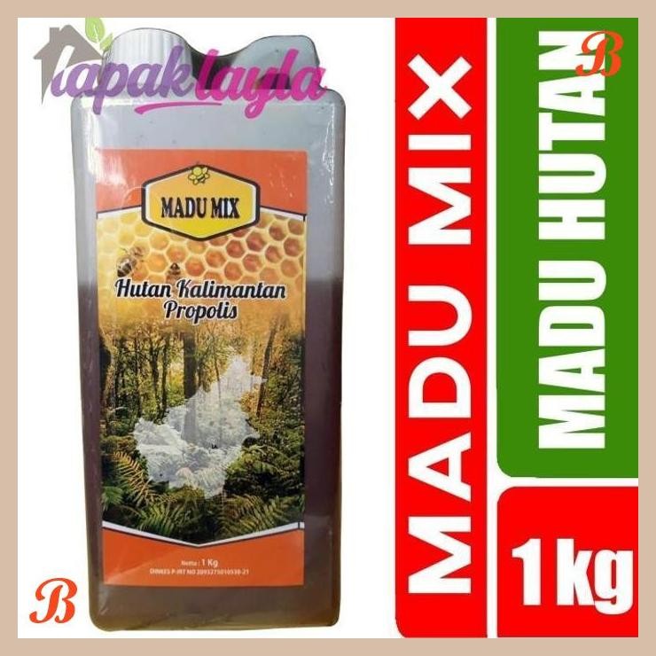 

| MA | MADU HUTAN KALIMANTAN "MADU MIX" PLUS PROPOLIS 1 KG