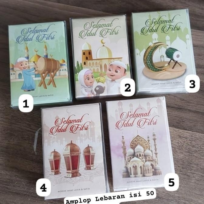 

Limited Amplop Lebaran Isi 50 LembarAngpao Hari Raya Idul Fitri [Harga Satuan Lebaran