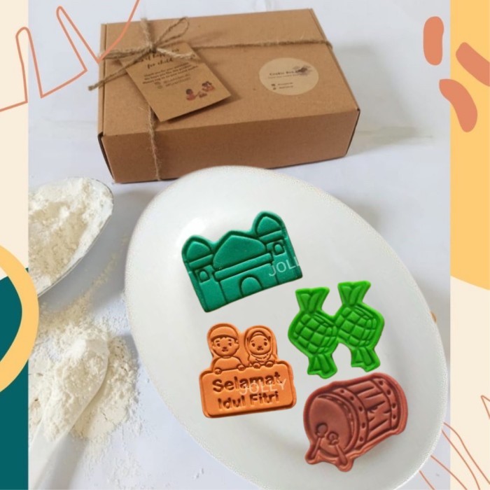 

Limited Diy cookies kit Lebaran Idul Fitri hampers gift godiebag cookies Lebaran