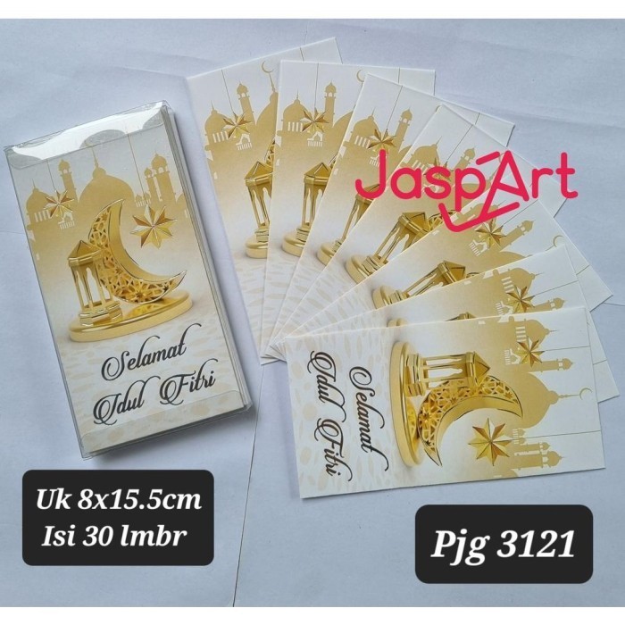 

New! Amplop Hari Raya Idul Fitri 2023 Jumbo Panjang Kotak Mika Isi 50 Idul Fitri