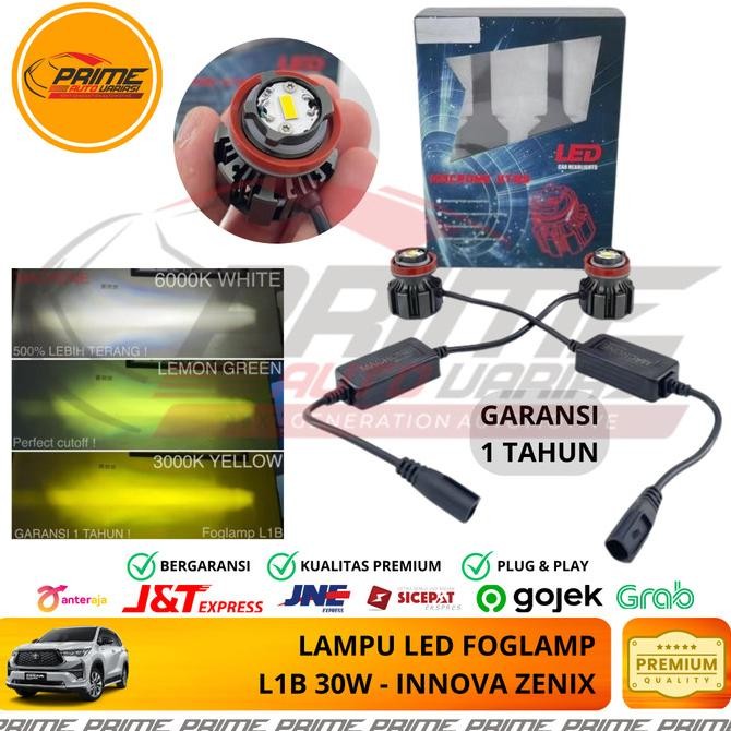 Lampu Led Macrone Ht88 L1B 30 Watt Foglamp Innova Zenix - Ns Top Quality