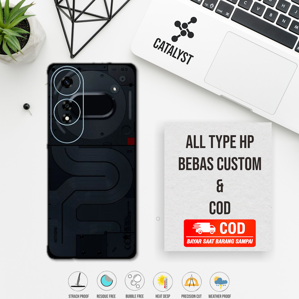 Garskin Hp Oppo A60 Full Body Something Kode ovo buy 1 Get 2