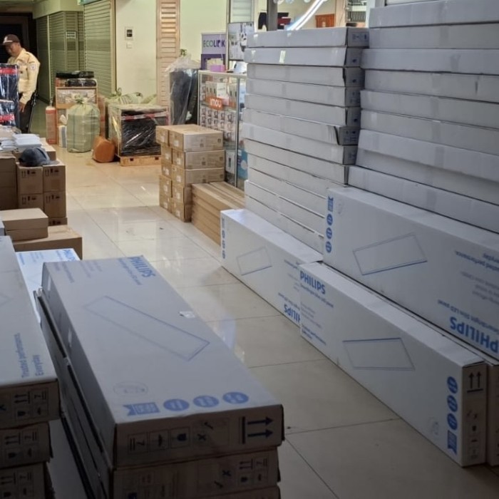 Philips Lampu Panel Led Slim Rc081V 30X120 40W 40 Watt Natural White Dan Putih