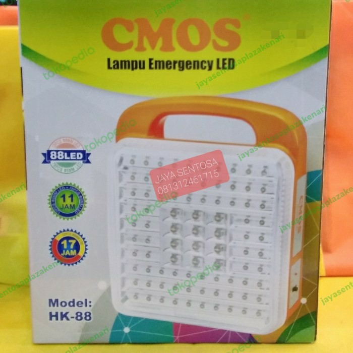 Lampu Emergency Cmos Hk 88 Led Kotak Lampu Darurat Led Cmos Hk88