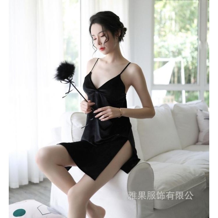 

S M L Xl Xxl Xxxl Sexy Lingerie Wanita Baju Tidur Big Size M225 Original