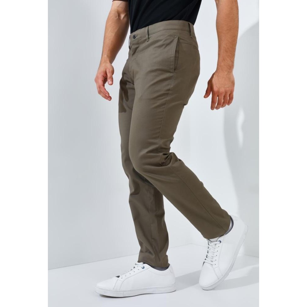 Jack Nicklaus Thunderbird Celana Panjang Pria Slim Fit Olive