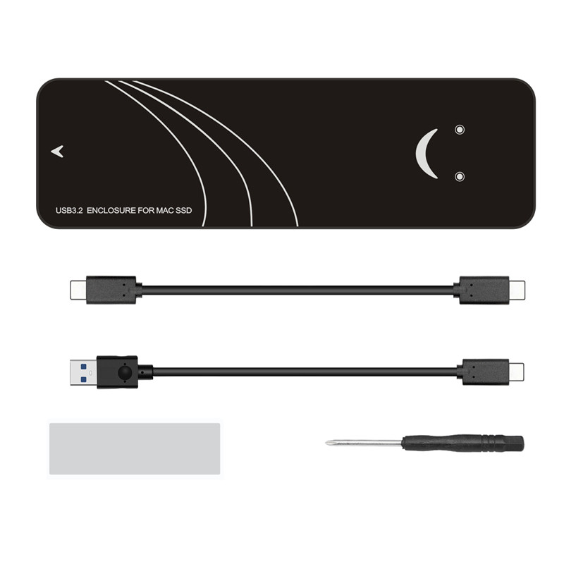 DAMO 20Gb USB 3.2 GEN2*2 Macbook SSD Enclosure NVME M2 SSD Case For Apple Macbook Air Pro Retina 201