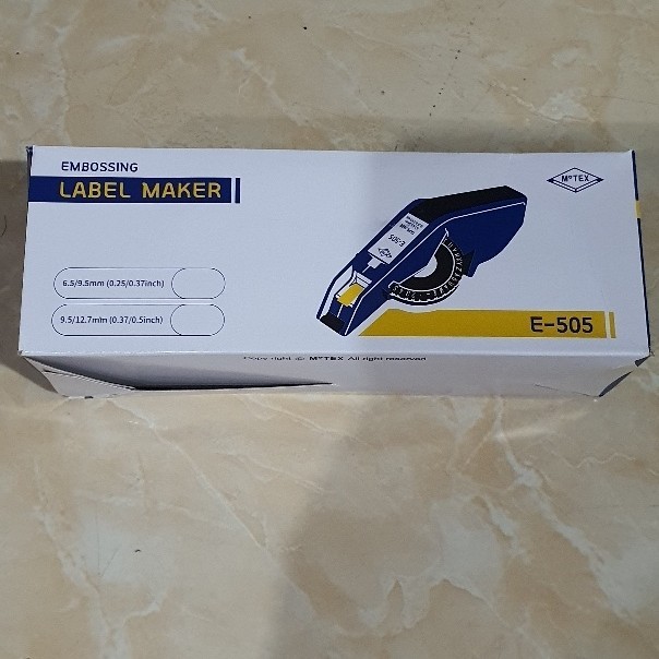 

LABEL MAKER MOTEX E5500