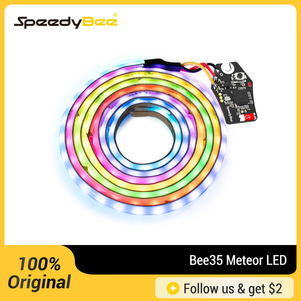 AERO SpeedyBee Bee35 Meteor LED For FPV For Drone Wireless Light Strip Configuration Wireless FC Con