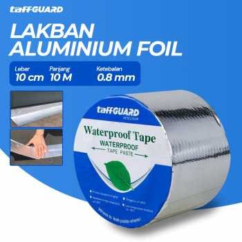 

TaffGUARD KYTO Lakban Aluminium Foil Butyl 0.8mm Waterproof 10cmx10M