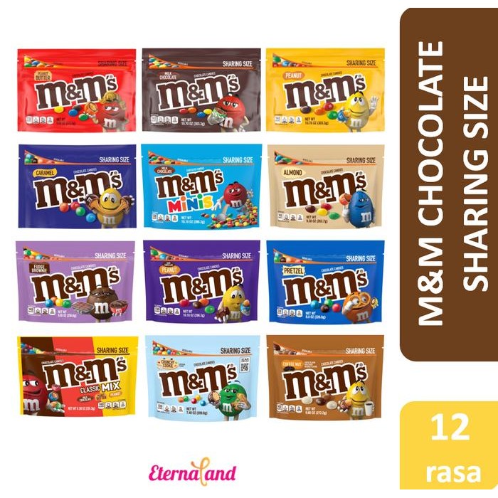 

M&M Chocolate Sharing Size - cokelat m&m aneka rasa