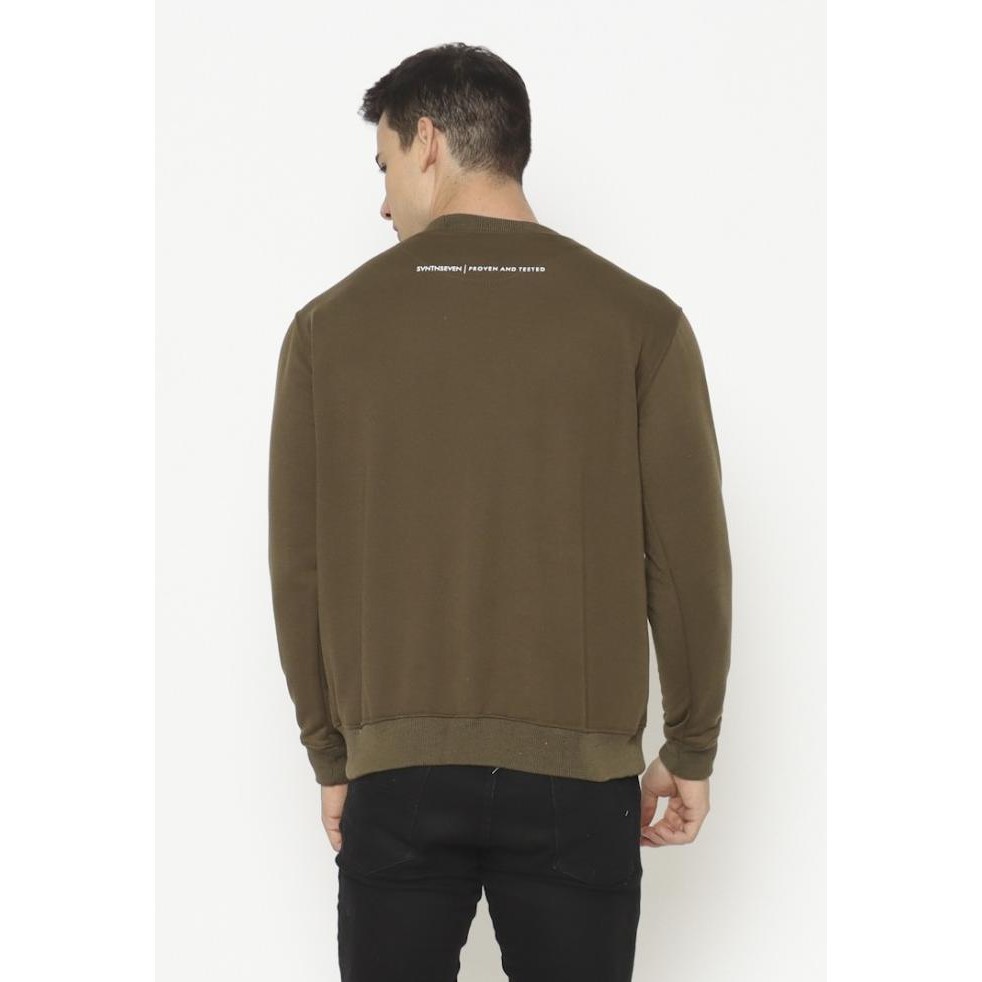 Sale 17Seven Sweater Crewneck 0022 Battle