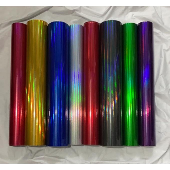 

Sale Sticker Hologram Laser Chrome Warna Lebar 50Cm