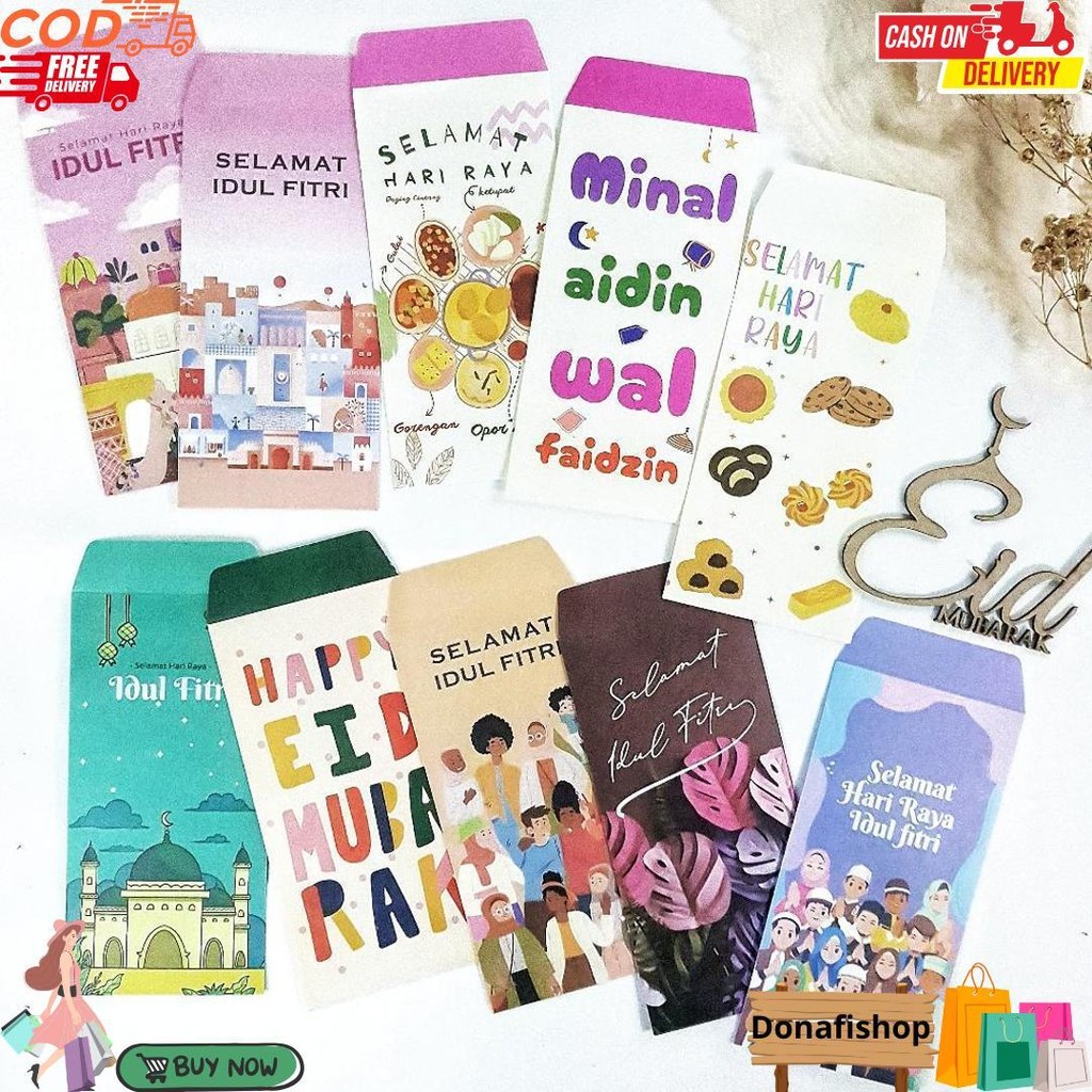 

(Isi 10,20,30,40,50 Pcs) Amplop Lebaran 2025 / Angpao Lebaran 2025 / Amplop Lebaran Idul Fitri 2025 / Amplop Atau Angpao Lebaran Murah D Termurah