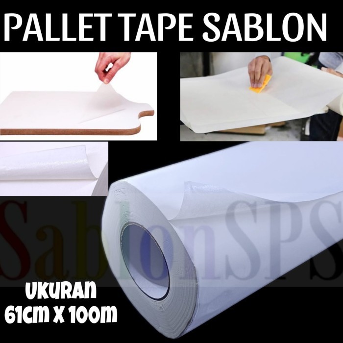 

MASKING PALLET TAPE 61CM X 100M ROLL PALET TAPE SABLON