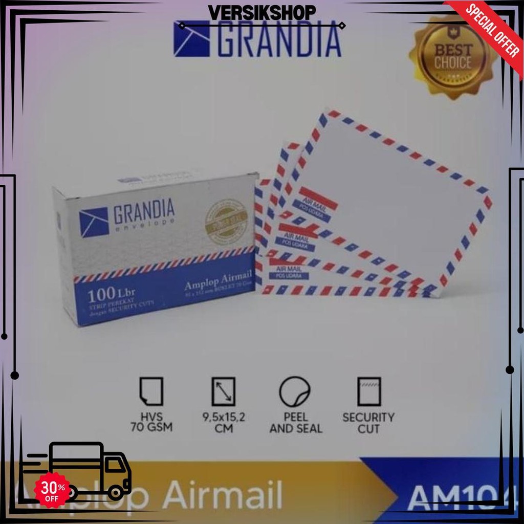 

Amplop Grandia 1 Slop @5 Pak D Terlaris