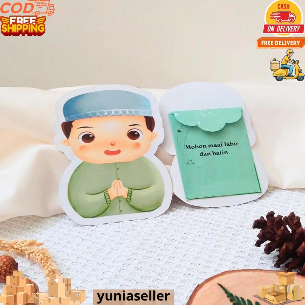 

Amplop Lebaran 3D (Isi 10 Pcs) Angpau Idul Fitri Angpao Gemoy Lucu Unik Amplop Lebaran D Sale