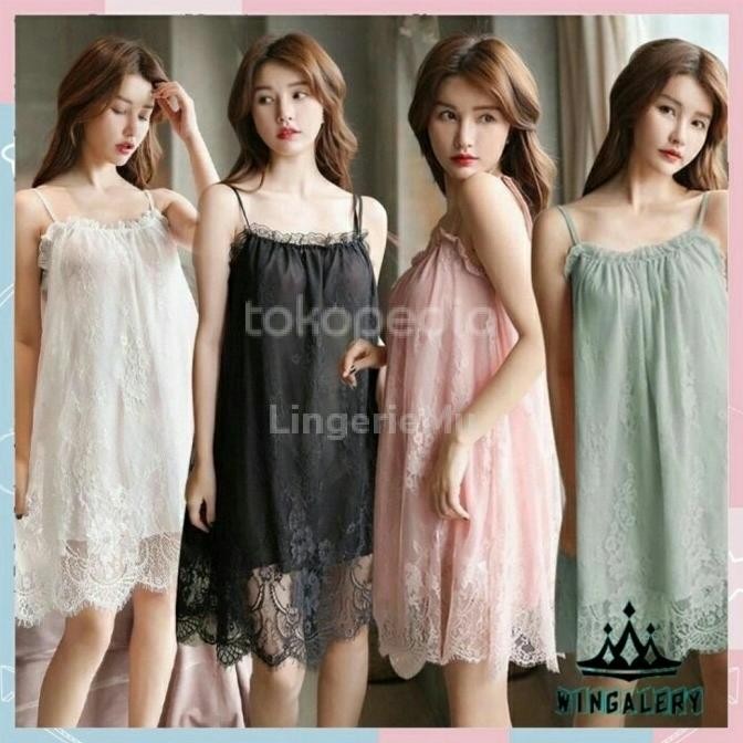 

Lingeriexlingerie Sexy Import-Lingerie Daster Tali Wanita Up Big Size Original