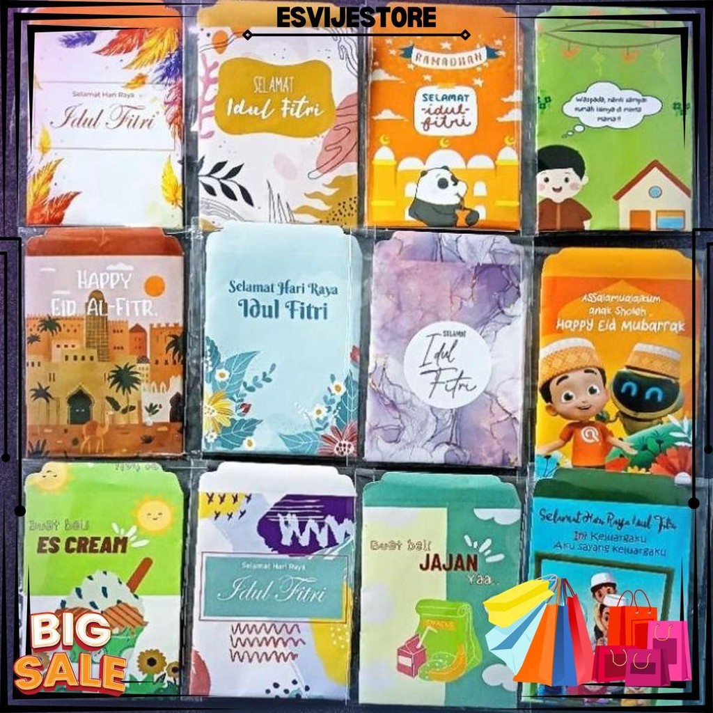 

Grosir Amplop Idul Fitri / Amplop Lebaran Hari Raya / Amplop Ukuran Medium D Cod