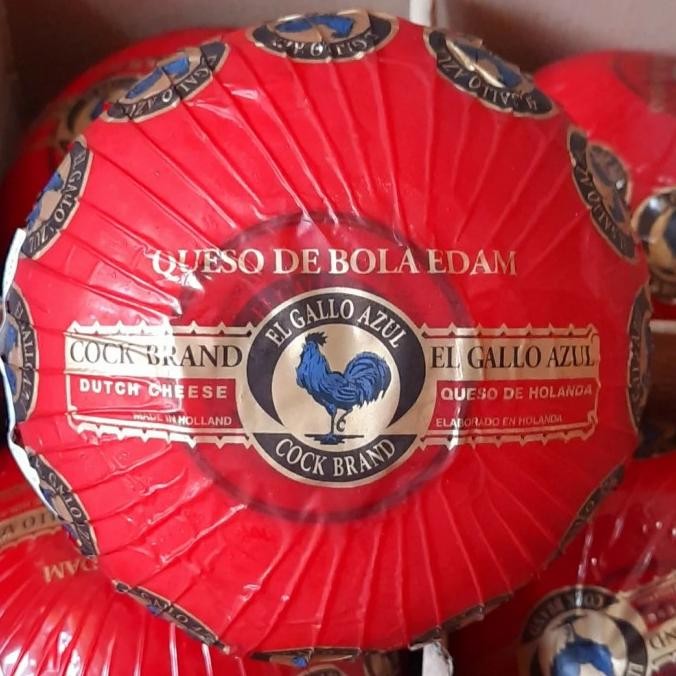 

SIAP KIRIM KEJU EDAM AYAM EMAS 1 BOLA UTUH BERAT 1.5 KG - 1.6 KG