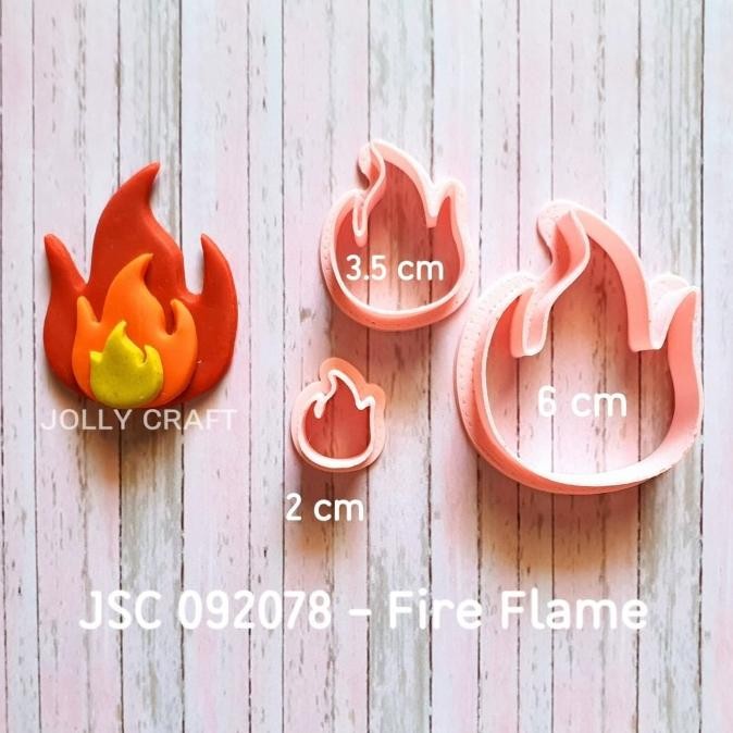 

SIAP KIRIM COOKIE CUTTER FIRE FLAME (ISI 3 PCS/SET)