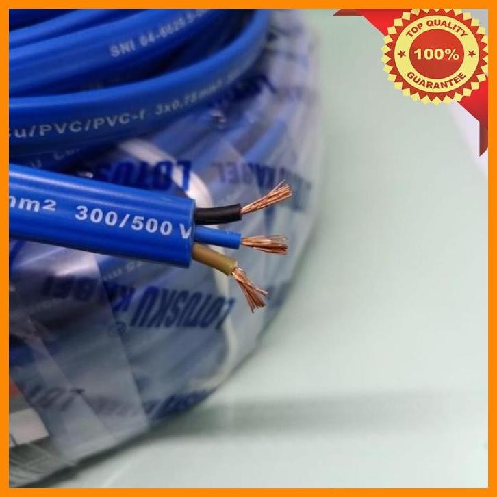 [SMM] KABEL SUBMERSIBLE SIBEL LOTUSKU SNI 3 X0,75 0.75 MM LOTUS 50 METER M