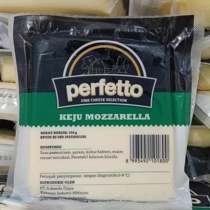 

SIAP KIRIM KEJU MOZZARELLA / MOZARELLA / MOZARELA PERFETTO 250GR
