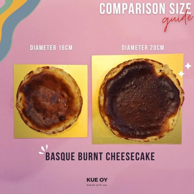 

SIAP KIRIM BASQUE BURNT CHEESECAKE - DESSERT / BIRTHDAY CAKE / KUE KEJU