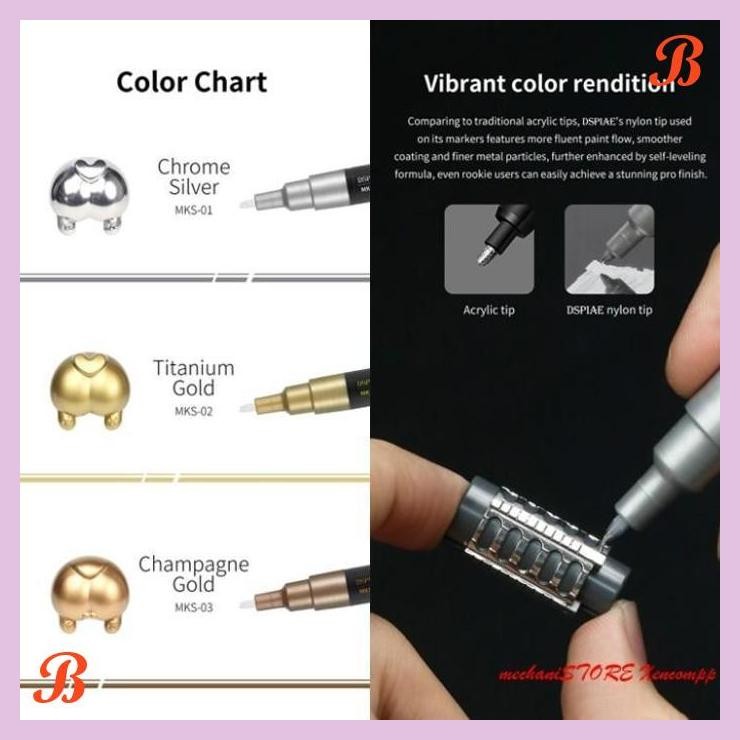 

| UM | DSPIAE MKS SUPER METALLIC COLOR MARKER GUNDAM - SPIDOL MODEL KIT