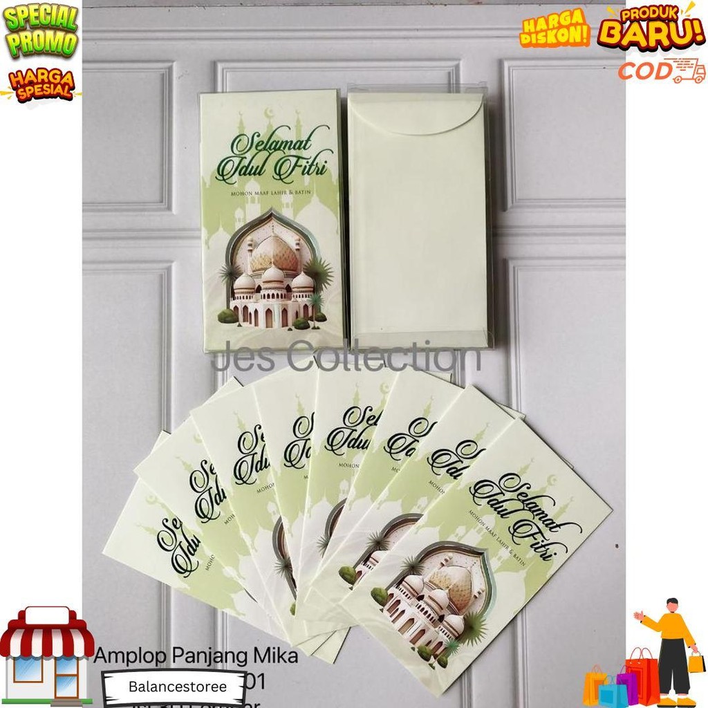 

Amplop /Ampau Lebaran Panjang Isi 30 Dan 25 Hari Raya Idul Fitri Ukuran 8X16Cm D Ramadhan Sale
